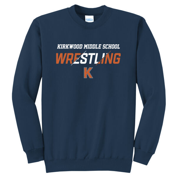 Kirkwood Wrestling - Core Fleece Crewneck Sweatshirt Thumbnail